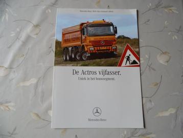 Mercedes Benz Actros vijfasser beschikbaar voor biedingen
