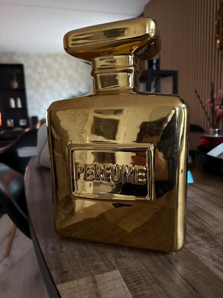 Gouden Parfumfles Decoratie, Antiek en Kunst, Antiek | Woonaccessoires, Ophalen