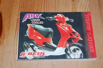 Beta Ark liquid Cooled Owners Manual 1996 beschikbaar voor biedingen