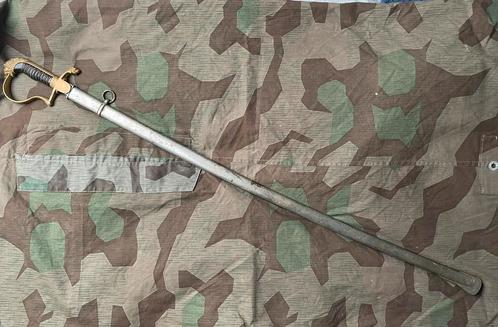 NL M1912 wandelsabel in te korte schede., Verzamelen, Militaria | Algemeen, Landmacht, Zwaard of Sabel, Nederland, Ophalen of Verzenden