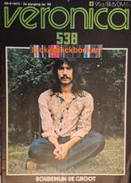 Veronica 538 nr 39, 1973; Boudewijn de Groot, Rolling Stones, Ophalen of Verzenden, Gebruikt, Boek, Tijdschrift of Artikel