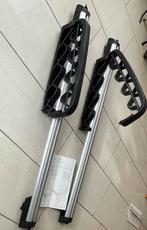 Mercedes Benz aluminium dakdragers (dakrail) incl. skihouder, Auto diversen, Dakdragers, Ophalen, Zo goed als nieuw