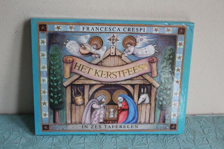 Popup boek Het Kerstfeest - zes schitterende pop-ups, Diversen, Kerst, Gebruikt, Ophalen of Verzenden