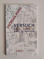 Georges Perec - Versuch, einen Platz in Paris zu erfassen, Boeken, Ophalen of Verzenden, Zo goed als nieuw, Fictie, Georges Perec