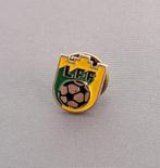 pin voetbal Litouwen, Verzamelen, Ophalen of Verzenden, Zo goed als nieuw, Sport, Speldje of Pin
