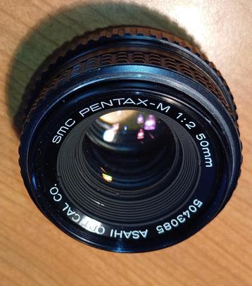 SMC Pentax-M lens 1:2 50 mm beschikbaar voor biedingen