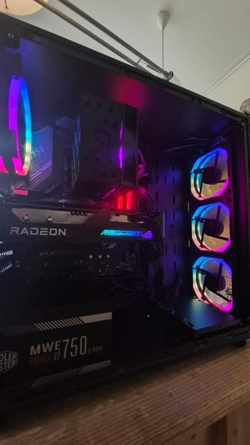 Game PC i5 12600K RX 6650XT Mooie LED beschikbaar voor biedingen