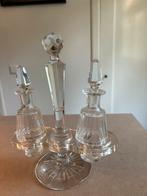 Zuurstel geslepen glas, Antiek en Kunst, Ophalen