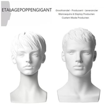 Presentatie Hoofden M/V Modellen - Etalagepoppengigant beschikbaar voor biedingen