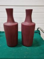 Vazen groot aardewerk rood/bruin, Huis en Inrichting, Woonaccessoires | Vazen, Ophalen of Verzenden, 'T Olde Gre-j, Info@toldegrej.nl