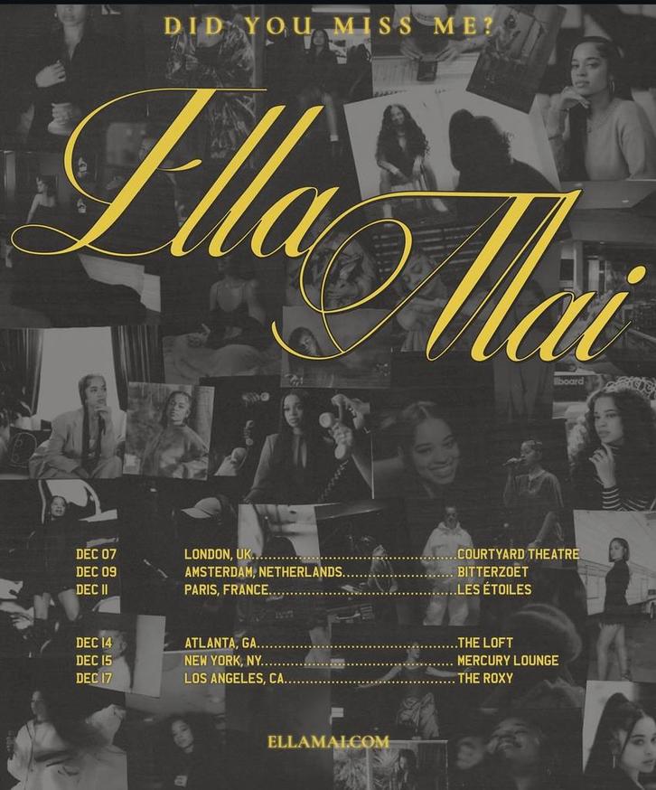 ELLA MAI EXCLUSIVE SHOW BITTERZOET, Tickets en Kaartjes, Concerten | R&B en Hiphop, Twee personen, December