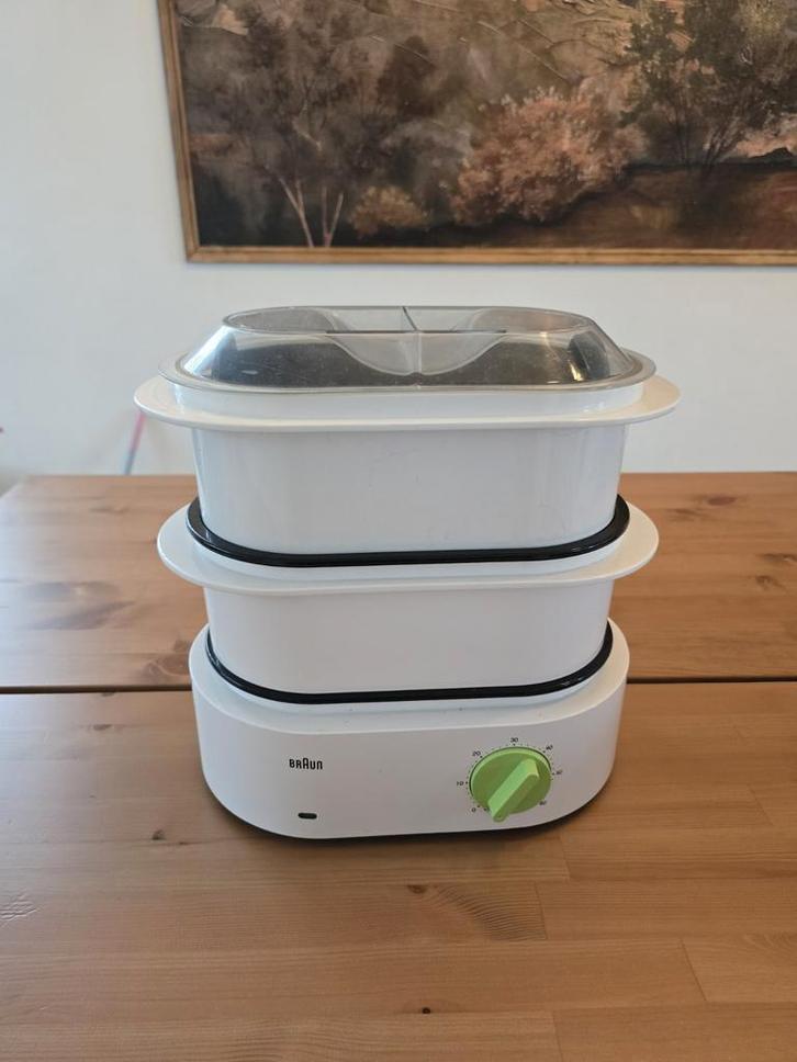 Braun Stoomkoker Stoomapparaat, Huis en Inrichting, Keuken | Keukenbenodigdheden, Gebruikt, Ophalen