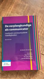 Verpleegkundige als communicator - Leerboek, Ophalen of Verzenden, Zo goed als nieuw, HBO, Dr. Elsbeth C.M. ten Have