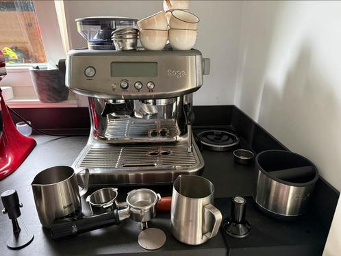 Sage Barista pro, Witgoed en Apparatuur, Koffiezetapparaten, Zo goed als nieuw, Espresso apparaat, Ophalen of Verzenden