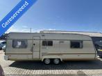 Lmc 700PC tijdelijke woning voortent inruil mogelijk, Caravans en Kamperen, Vast bed, Rondzit, Koelkast, Bedrijf