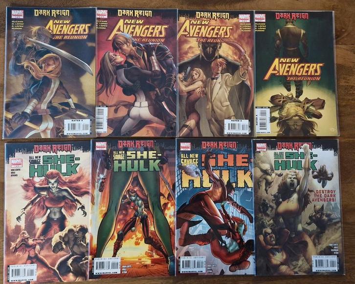 Marvel comics dark reign, Boeken, Strips | Comics, Zo goed als nieuw, Meerdere comics, Amerika, Ophalen of Verzenden
