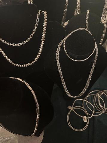 Armbanden kettingen ringen Edelstaal - Grote Partij beschikbaar voor biedingen