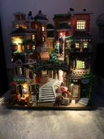 Lemax Façade Parisian Stairs, Ophalen of Verzenden, Gebruikt