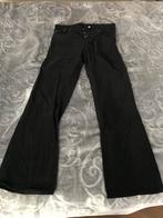 H&M black jeans size 32x34, Kleding | Dames, Broeken en Pantalons, Ophalen, Zo goed als nieuw, Zwart, Kort