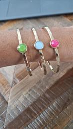 3 armbanden. Stijl: Boho, Ophalen of Verzenden, Zo goed als nieuw, Overige kleuren, Overige materialen