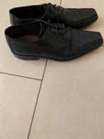 Zwarte leer schoenen merk Lloyd maat 40,5, Zwart, Lloyd, Ophalen of Verzenden, Zo goed als nieuw