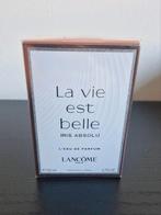 LANCÔME - La vie est belle iris absolu 50ml edp - NIEUW!, Ophalen of Verzenden, Nieuw
