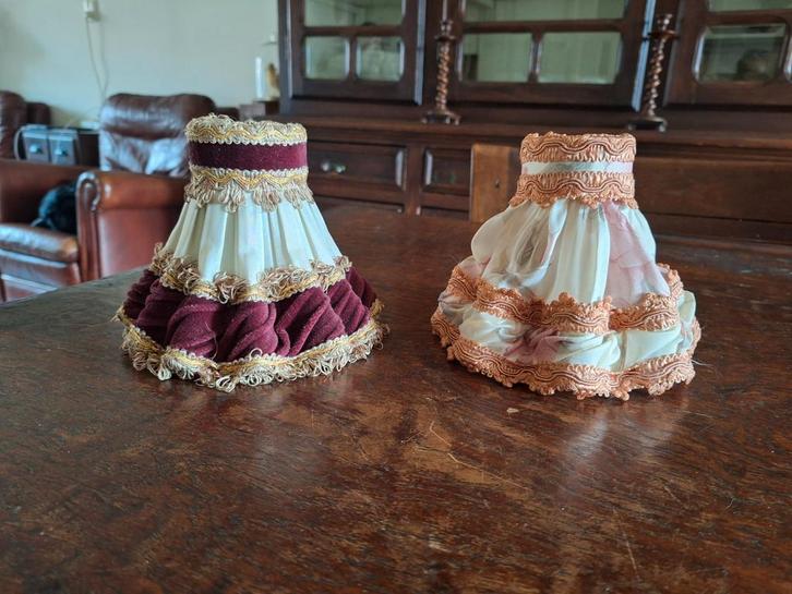Barok Klemkapjes/Lampenkapjes/Kapjes/Lampenkap, Antiek en Kunst, Curiosa en Brocante, Ophalen of Verzenden
