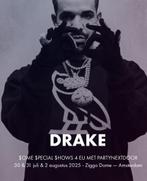 Drake - Ziggodome - 30 juli - staanplaatsen, Twee personen, Juli