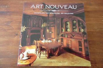 boek - Art nouveau - Malcolm Haslam beschikbaar voor biedingen