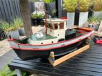 Sleepboot r/c 1.15x0,35 mtr, Hobby en Vrije tijd, Ophalen, Gebruikt, 1:32 tot 1:50, Overige merken