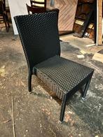 Terras stoel horeca stapelbaar antraciet, Tuin en Terras, Ophalen, Gebruikt, Kunststof, Stapelbaar