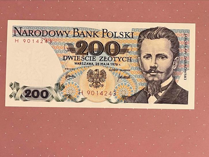 Polen 200 Zlotych - UNC Bankbiljet, Postzegels en Munten, Bankbiljetten | Europa | Niet-Eurobiljetten, Los biljet, Polen, Verzenden