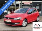 Volkswagen Polo 1.2 12V panoramadak service + garantie, Voorwielaandrijving, Gebruikt, Zwart, Met garantie (alle)