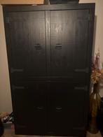 Zwarte Woood kast - 3 jaar oud, Huis en Inrichting, Kasten | Lockerkasten, Ophalen of Verzenden