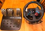 Logitech G29 stuur + pedalen, Spelcomputers en Games, Spelcomputers | Sony PlayStation Consoles | Accessoires, Ophalen, Zo goed als nieuw