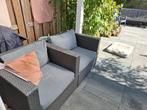 Loungeset,  gebruikt maar goed., Tuin en Terras, Tuinsets en Loungesets, 5 zitplaatsen, Kunststof, Gebruikt, Bank