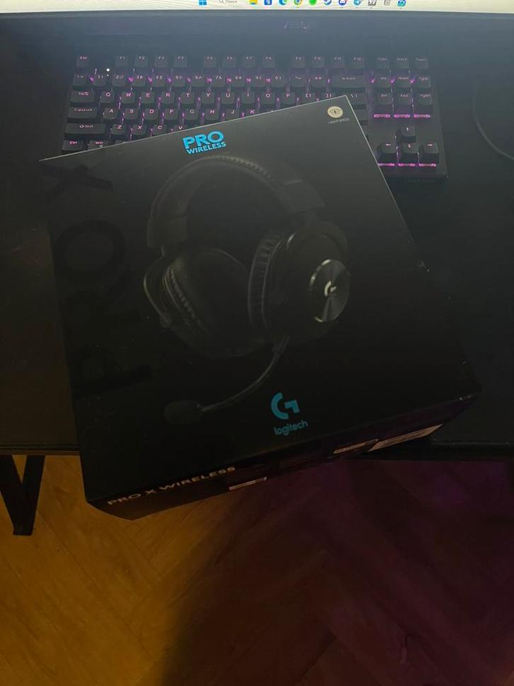 Gloednieuwe Logitech G Pro X Lightspeed Draadloos, Computers en Software, Headsets, Nieuw, Draadloos, Gaming headset, Ophalen of Verzenden