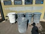 Brute rubbermaid partij prullenbak, container afsluitbaar, Kunststof, Gebruikt, 50 tot 75 cm, 40 liter of meer