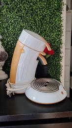 Senseo Koffiepadmachine wit met geel accent, Witgoed en Apparatuur, Koffiezetapparaten, Gebruikt, Koffiemachine, Ophalen of Verzenden