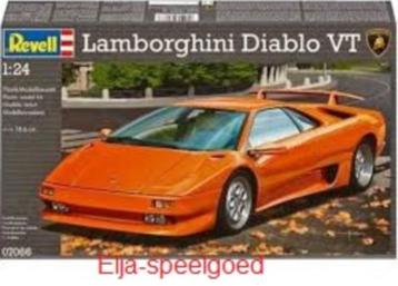 Modelbouw Revell Lamborghini Diablo VT 1:24 7066 auto beschikbaar voor biedingen