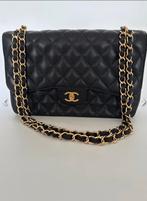 Chanel Jumbo Classic Double Flap caviar Zgan staat-2010-2011, Ophalen of Verzenden, Zo goed als nieuw, Zwart, Handtas