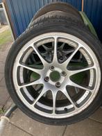 Setje banden en velgen 17 inch, Ophalen, 215 mm, 17 inch, Zomerbanden
