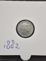 10 cent 1882 Koning Willem III, Koning Willem III, Zilver, Ophalen of Verzenden, 10 cent