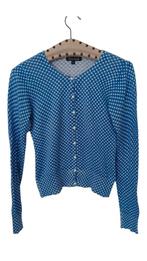 King Louie cardi roundneck vest – maat S – 100% katoen, Blauw, Nieuw, Ophalen of Verzenden, King Louie