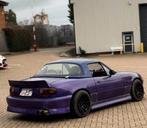 Mazda mx5/miata 1990 rhd, 13 km/l, Achterwielaandrijving, Zwart, Cabriolet