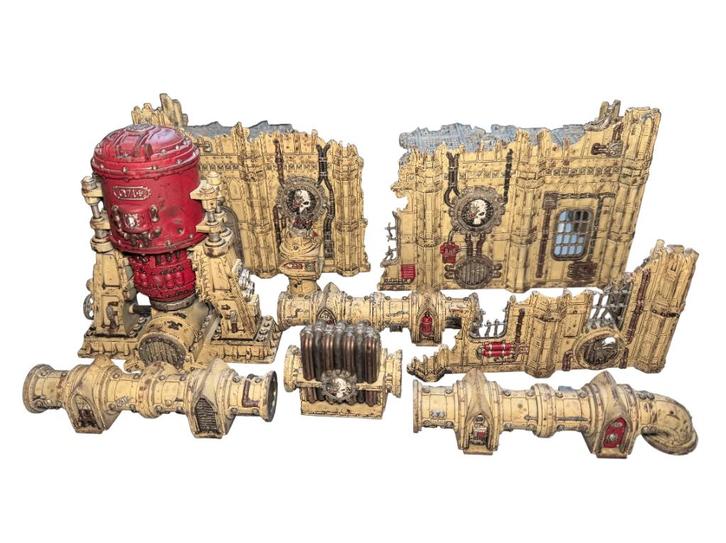 Warhammer 40K Terrain Bundle, Hobby en Vrije tijd, Wargaming, Zo goed als nieuw, Warhammer, Ophalen of Verzenden