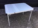 BARDANI KAMPEERTAFEL UITSCHUIFBAAR ALUMINIUM !!!, Caravans en Kamperen, Ophalen, Gebruikt