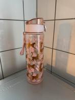 Roze Drinkfles met Luipaardprint, Ophalen of Verzenden, Zo goed als nieuw