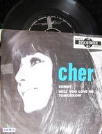 1966, Cher – Sunny / Will You Love Me Tomorrow, Ophalen of Verzenden, 1960 tot 1980, Gebruikt, Overige formaten