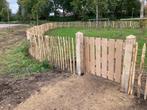 Engels hekwerk Kastanjehout kippen schapenhek afrastering, Tuin en Terras, Met poort, Gerard Krale, Nieuw, Ophalen of Verzenden